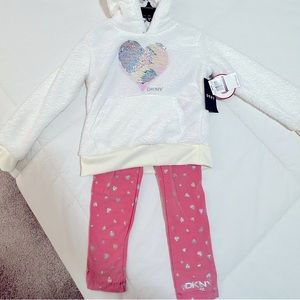 SOLD - MERCARI - NEW W/TAGS - Girls DKNY set - size 5